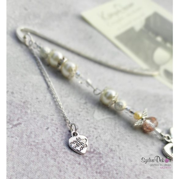 "Masni és Angyal” KönyvÉkszer könyvjelző 