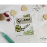 Végtelen jel fém medál mágneses ajándékkártyával