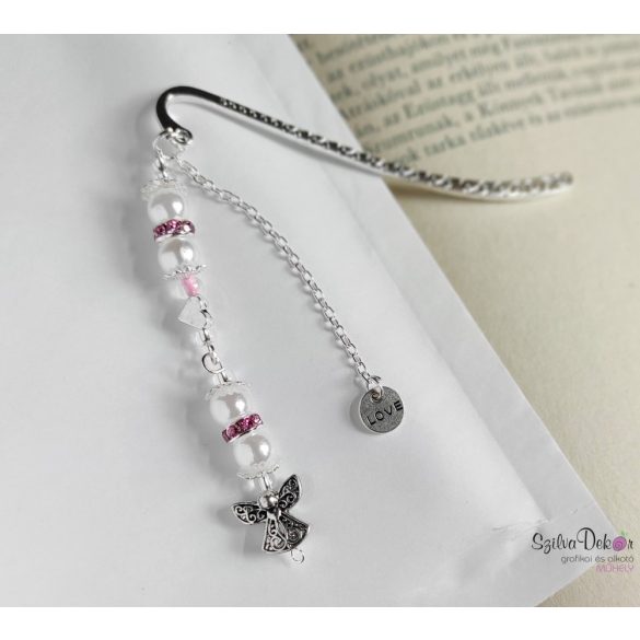 „Angyal”  rövid KönyvÉkszer könyvjelző 