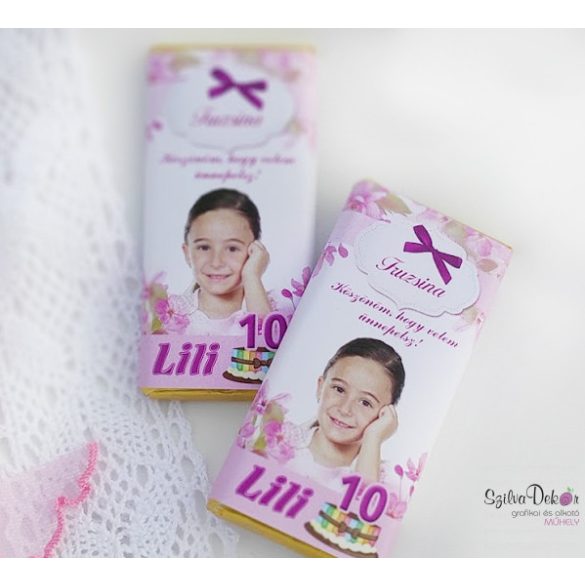 Masnis kistáblás csoki dekoráció