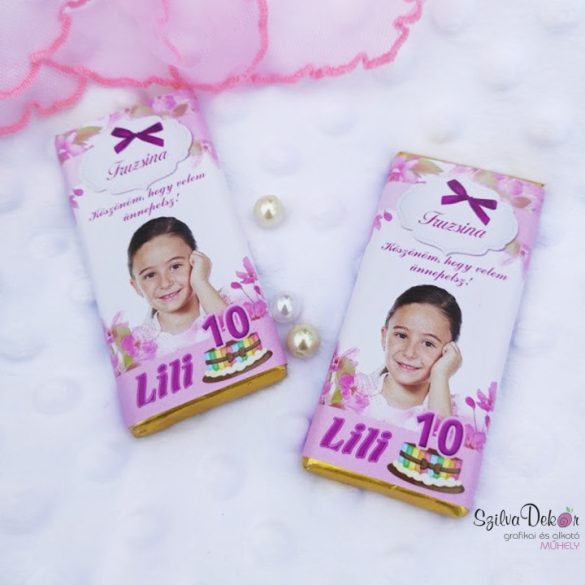 Masnis kistáblás csoki dekoráció