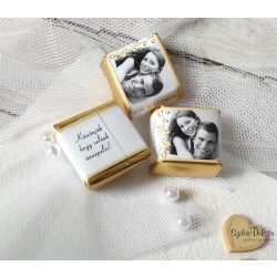   Szívecskés fotós köszönetajándék kockacsoki- esküvői dekoráció