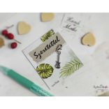 Elektromos gitár fém medál mágneses ajándékkártyával