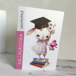 Pénzátadó Ballagási képeslap - nyuszis