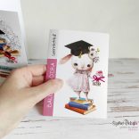 Pénzátadó Ballagási képeslap - nyuszis