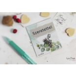 Motor fém medál mágneses ajándékkártyával