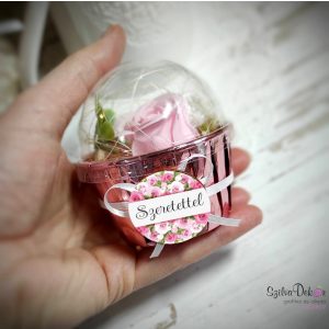 Szappanrózsa muffin Szeretettel
