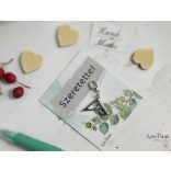 Vonalzók fém medál mágneses ajándékkártyával