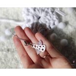 Hópihés Angyal fém fityegő