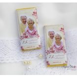 Nosztalgia feliratos csoki dekoráció