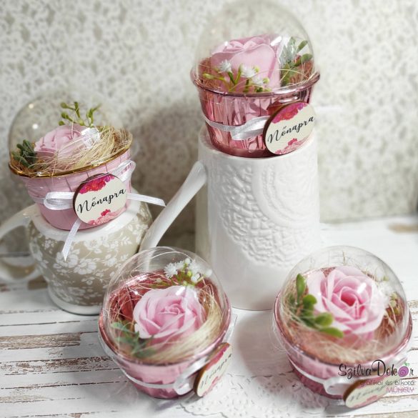 Szappanrózsa muffin Anyák napjára