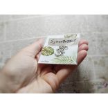 Óm fém medál mágneses ajándékkártyával