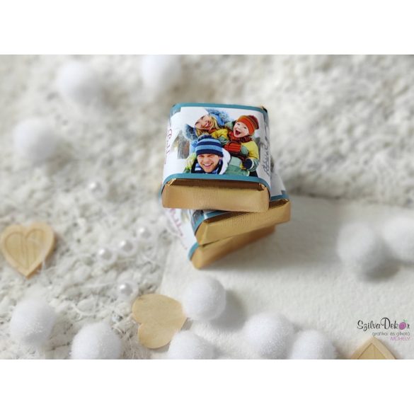 "Téli táj" karácsonyi kockacsoki