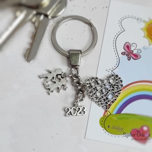 CsakFém kulcstartó "Pedagógiai asszisztens"