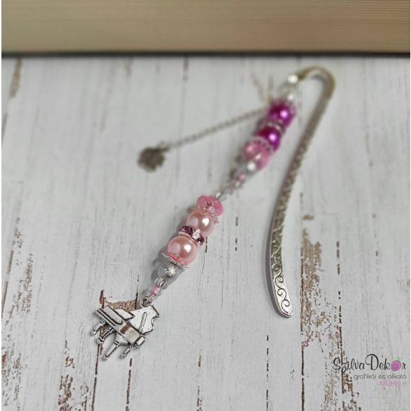 "Zongora” KönyvÉkszer könyvjelző 