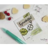 Lóhere fém medál mágneses ajándékkártyával