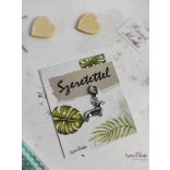 Tacsi fém medál mágneses ajándékkártyával