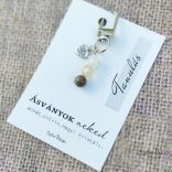 Tanulás - Ásványos kulcstartó vagy táskadísz