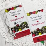 Köszönöm, hogy a vendégem vagy kártya gömbös