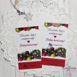 Köszönöm, hogy a vendégem vagy kártya gömbös