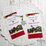 Köszönöm, hogy a vendégem vagy kártya gömbös