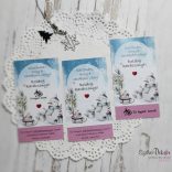 Köszönöm, hogy a vendégem vagy kártya hóemberes