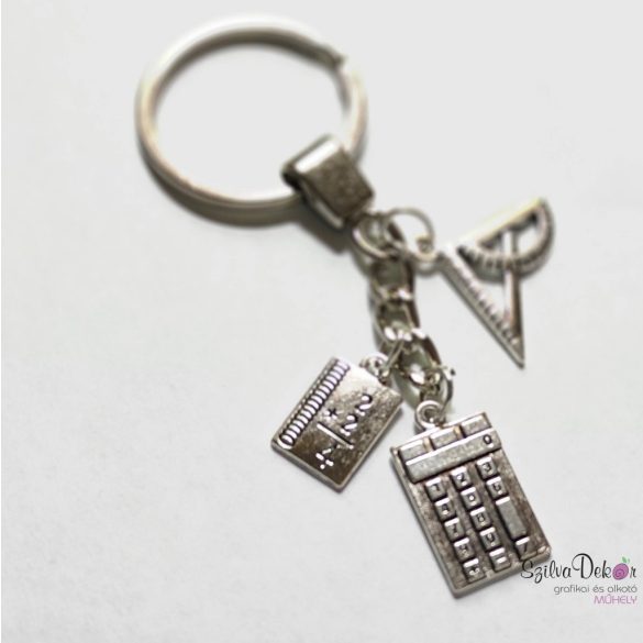 CsakFém kulcstartó "Matematika"