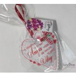 A világnak csak egy anya textil dísz akasztós