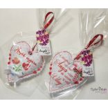 A világnak csak egy anya textil dísz akasztós