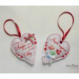 A világnak csak egy anya textil dísz akasztós