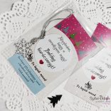 Köszönöm, hogy a vendégem vagy kártya fenyős