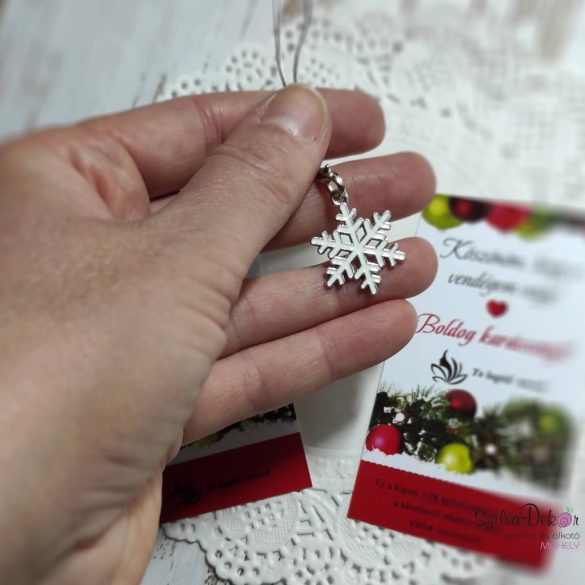 Köszönöm, hogy a vendégem vagy kártya fenyős