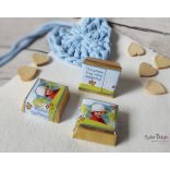 Vidám erdei szülinapi kockacsoki- dekoráció