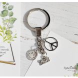 CsakFém kulcstartó "Etika/erkölcstan tanár"