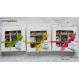 9 darab egyedi papíros csoki díszdobozban