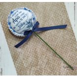 A világnak csak egy apa textil dísz pálcikán