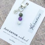 Harmónia- Ásványos kulcstartó vagy táskadísz