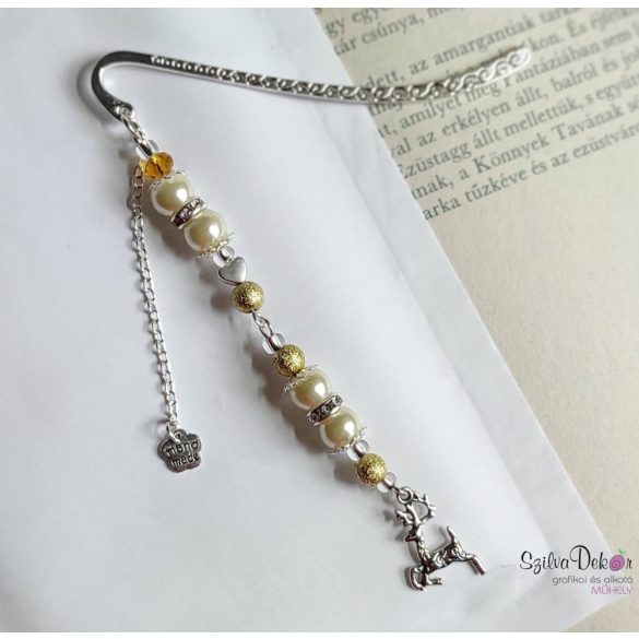 „Rénszarvas” KönyvÉkszer könyvjelző 