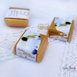 Sziluett kockacsoki- esküvői dekoráció