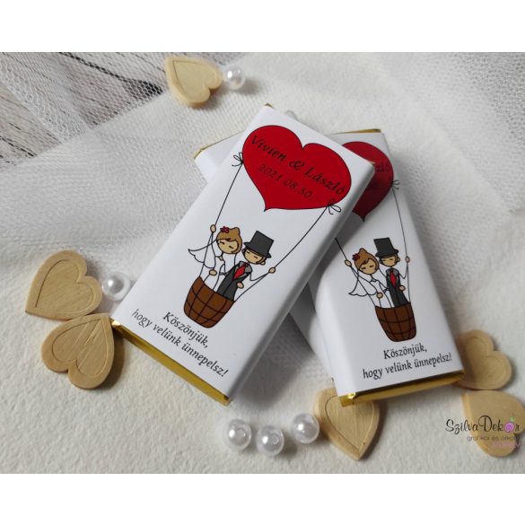 esküvőre csoki vendégeknek