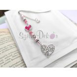 "Szeretet" KönyvÉkszer üveglencsés medállal