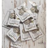 "Tanár" üveglencsés kulcstartó