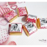 Apró szíves valentin kockacsoki- dekoráció