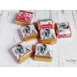 Apró szíves valentin kockacsoki- dekoráció