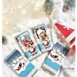 Saját fotóval rendelhető Mikulás kistáblás  csoki