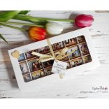 18 darabos fényképes csoki ablakos dobozban