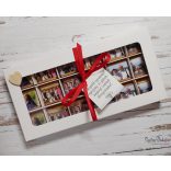 18 darabos fényképes csoki ablakos dobozban