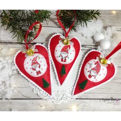 Manós karácsonyfadísz