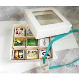 Tanárcsoki 9 darabos ablakos dobozban