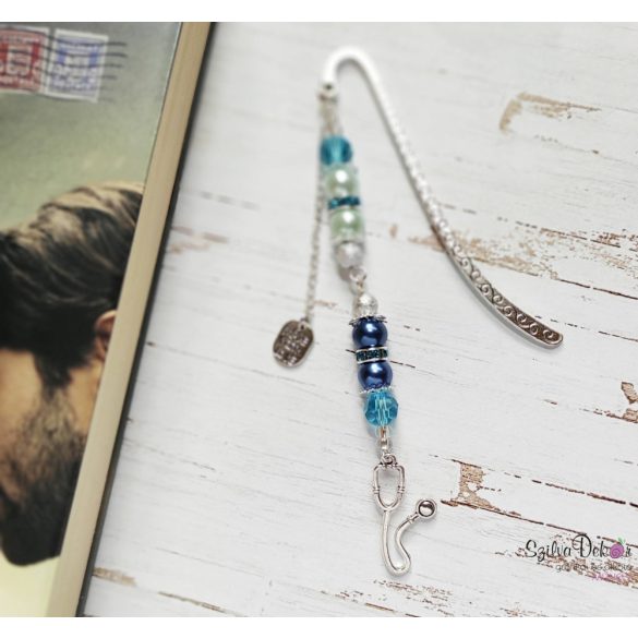 "Sztetoszkóp” KönyvÉkszer könyvjelző 